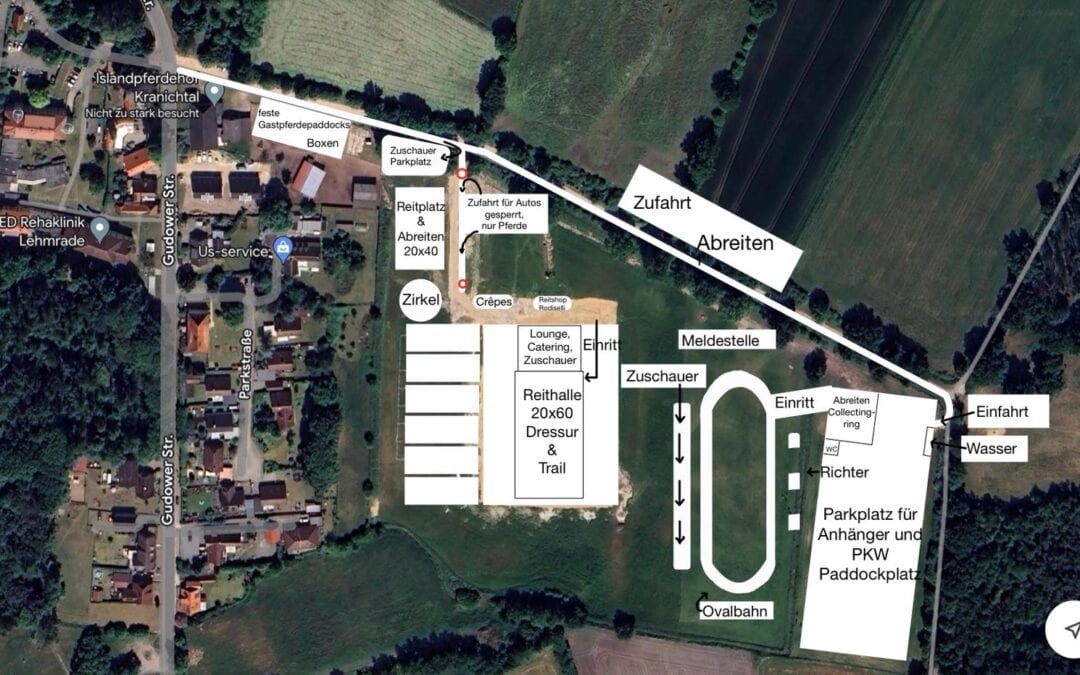 Lageplan online & Reiterinformation